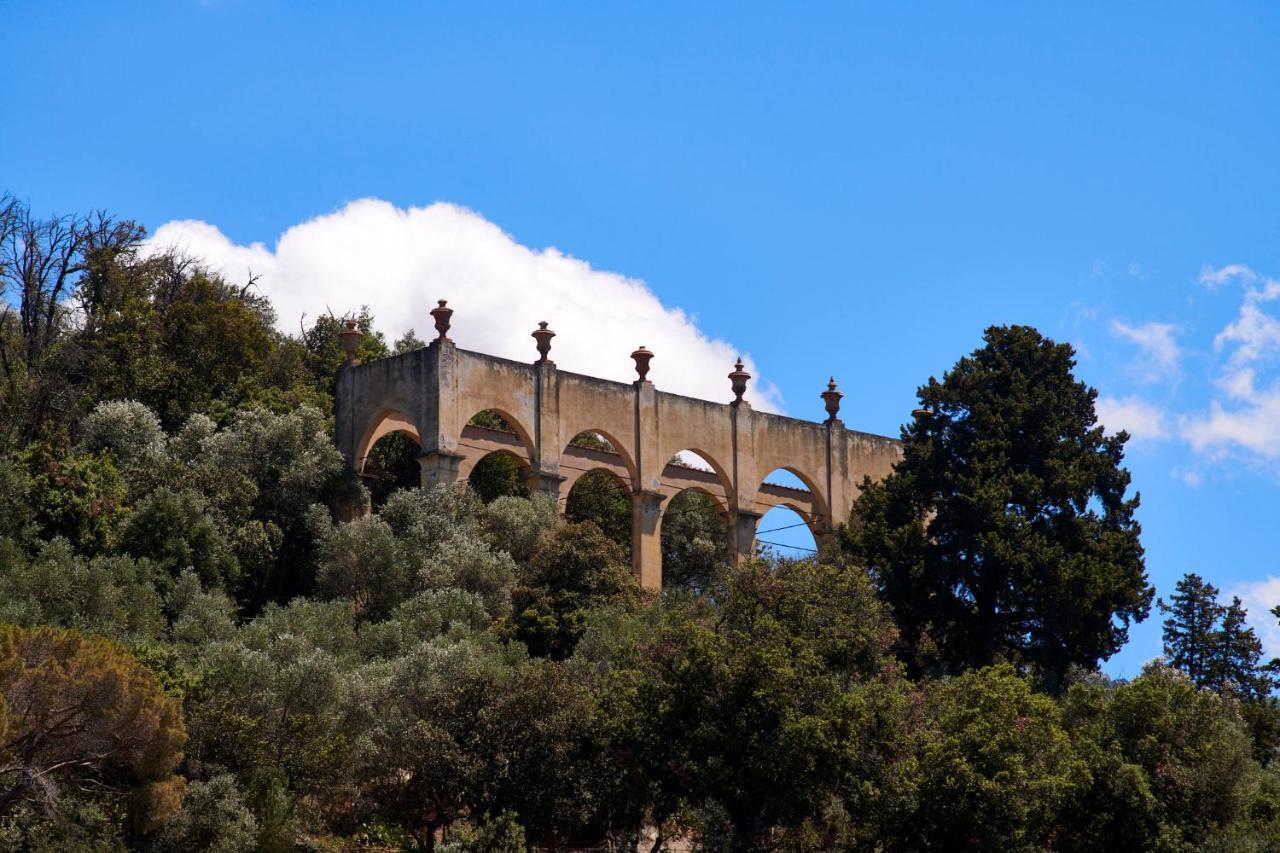 圣朱利亚诺-泰尔梅 巴尼 － 迪比萨宫及水疗中心酒店 外观 照片 The aqueduct of the Villa Falconieri